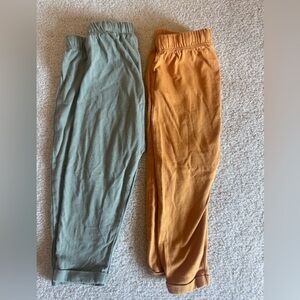 Old Navy Kids' Green and Orange Pants